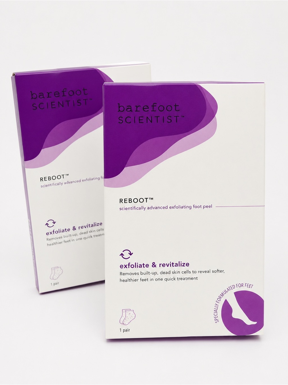 barefoot scientist REBOOT Exfoliating Foot Peel - Picture 1 of 2